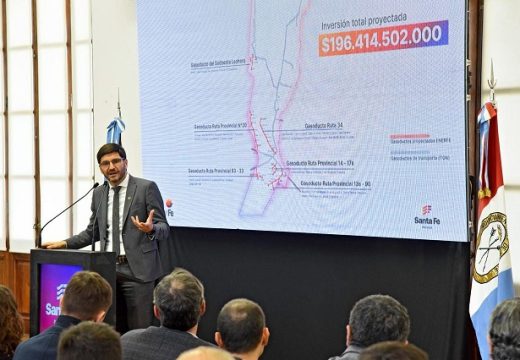 Pullaro anunció una inversión de $ 196 mil millones en un histórico plan de gasoductos para la provincia.