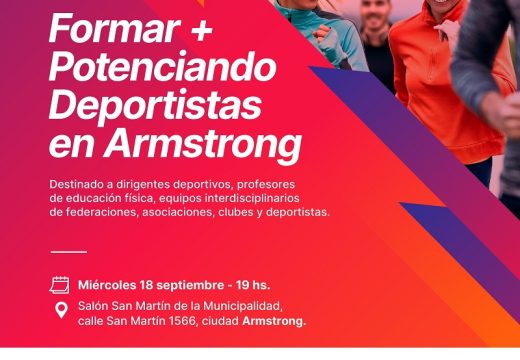 Jornada “Formar + Potenciando Deportistas”.