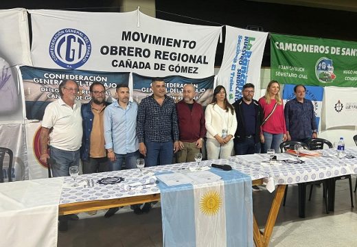 Se Normalizó la CGT de Cañada de Gómez.