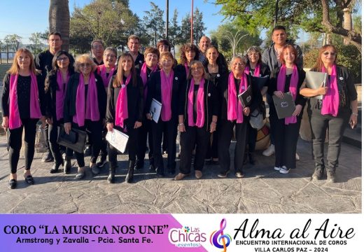 El Coro de Adultos del Conservatorio Municipal de Música participó del Encuentro Internacional.