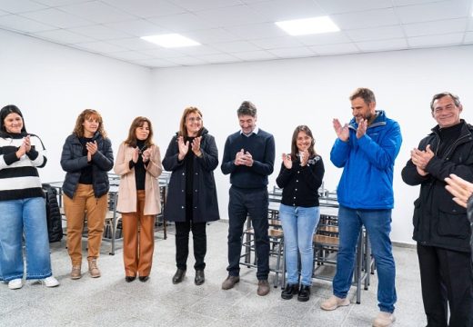 Se habilitó una nueva aula en la Escuela Superior de Comercio N° 51.