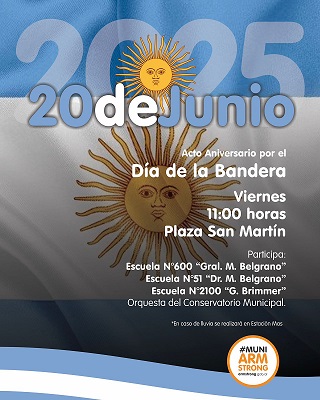 Día de la Bandera 2025.