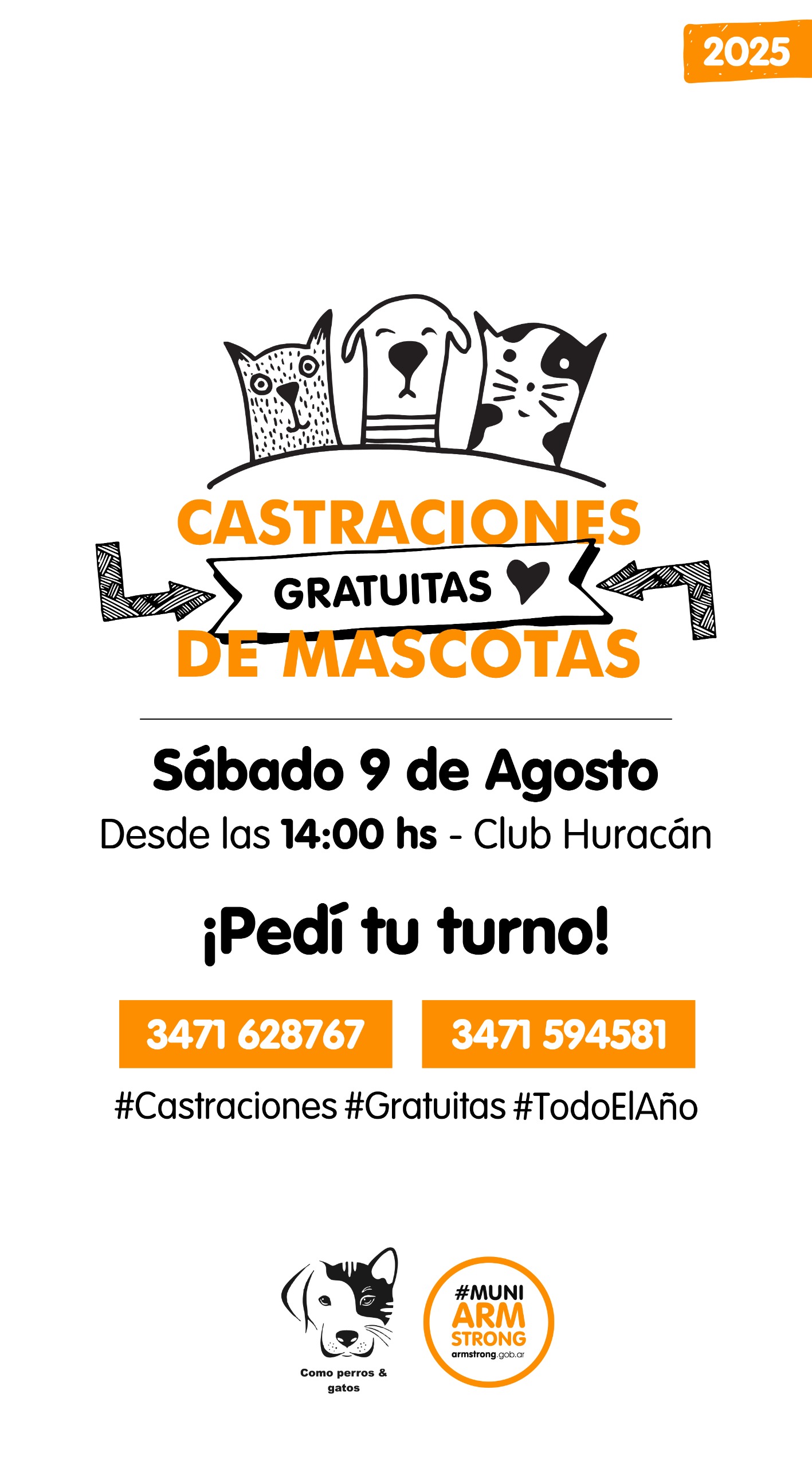 Publicidad jornada de castraciones