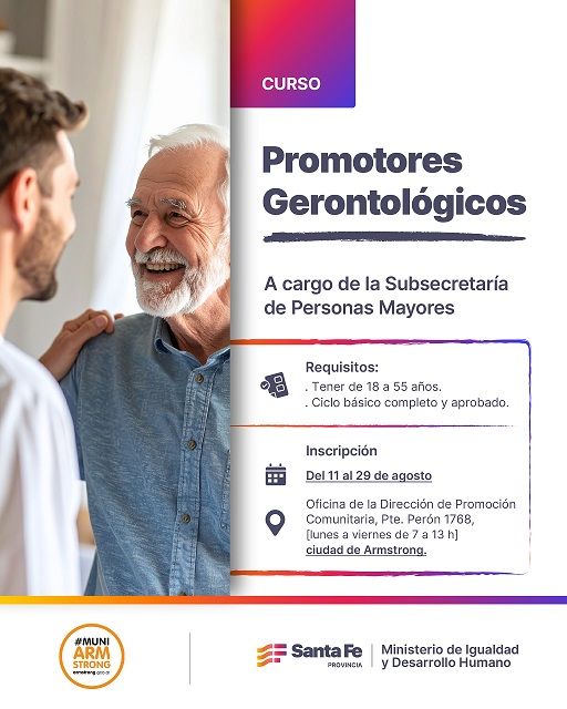 Armstrong. Curso de Promotores Gerontológicos.