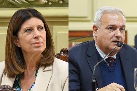 García y Farías cuestionaron al gobierno por manejo de retenciones.