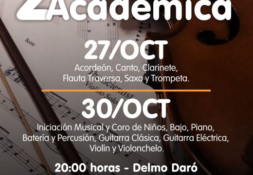 Audiciones académicas del Conservatorio 2025