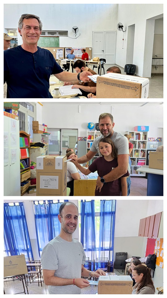 Jornada Democrática en Armstrong: Votaron las Máximas Autoridades Locales y Regionales. 