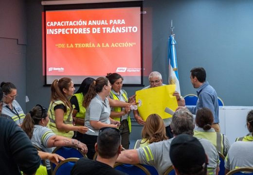 Armstrong capacita a los inspectores de tránsito “De la Teoría a la Acción”.
