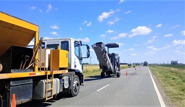 Vialidad Nacional continua las mejoras en RN 178.
