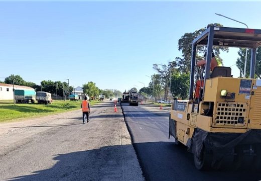 Vialidad Nacional avanza con los arreglos de la RN 178 en Las Rosas.