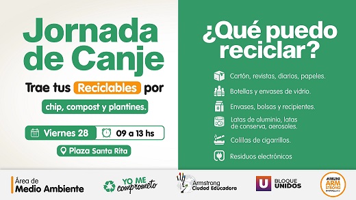 Nueva jornada de canje «Yo me Comprometo».