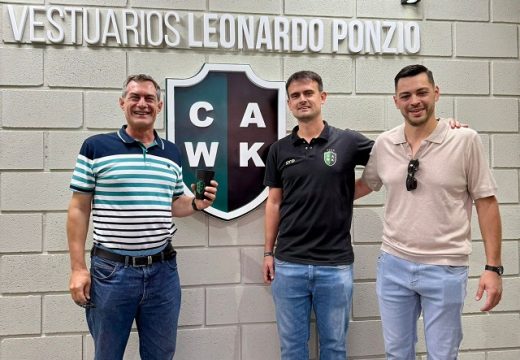Verdecchia y Pietracupa presentes en la inauguración de los nuevos vestuarios del club WILLIAM KEMMIS.