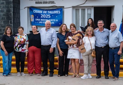 Cierre de talleres para adultos mayores.