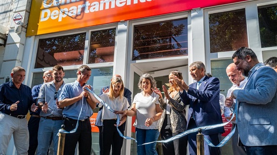 Provincia inauguró el Centro Cívico de Las Rosas.