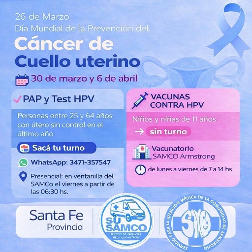 «Día Mundial de la Prevención: Santa Fe y nuestra ciudad se unen por la salud de las mujeres»