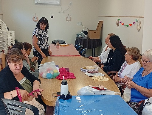 Armstrong. Taller municipal arte textil.