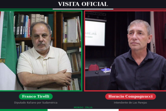 El Diputado Italiano por Sudamérica Franco Tirelli visita Las Parejas y Las Rosas ¿Cuál es la agenda de actividades?