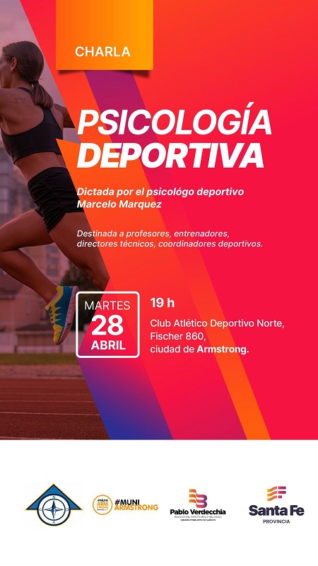 Armstrong. Charla taller de Psicología Deportiva.