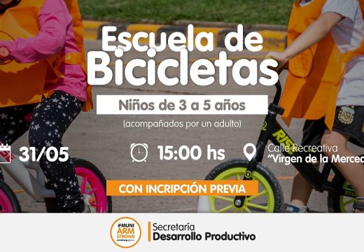 Regresa la Escuela de Bicicletas a Armstrong: segunda temporada con un enfoque integral y multidisciplinario.