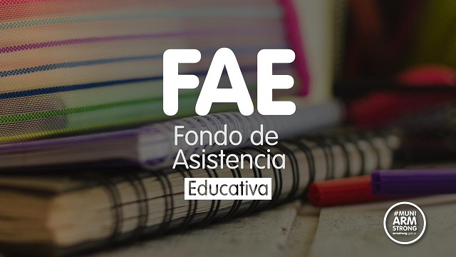Armstrong. Entrega del Fondo de Asistencia Educativa.