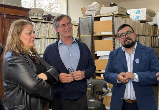Verdecchia y Ciancio en el SAMCo Las Rosas, nueva sala de guardia y entrega de equipamiento de última generación.