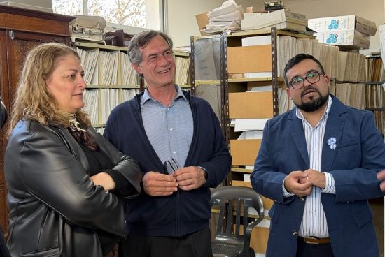 Verdecchia y Ciancio en el SAMCo Las Rosas, nueva sala de guardia y entrega de equipamiento de última generación.