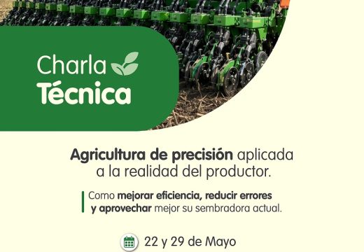 La Municipalidad y el CCIR organizan una charla sobre agricultura de precisión.