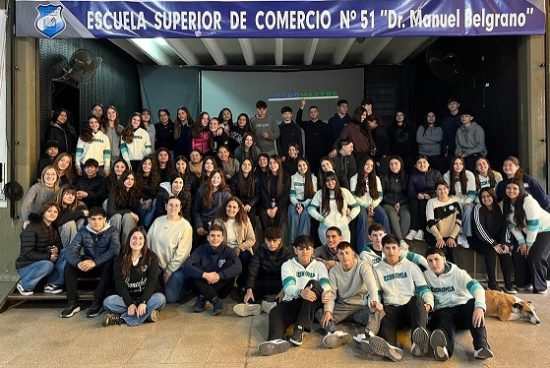 AgroMakers 2026: Estudiantes de la Escuela de Comercio N° 51 potenciaron su espíritu emprendedor.