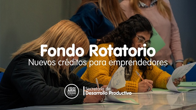 Armstrong. Fondo rotatorio municipal para emprendedores.