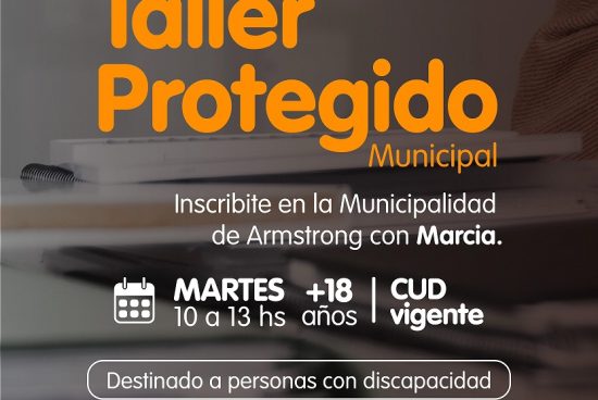 Aprender, trabajar y ser autónomos: Armstrong pone en marcha su Taller Protegido Municipal.