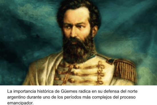 Por qué es feriado este lunes: quién fue Martín Miguel de Güemes y cuál fue su rol en la independencia argentina.