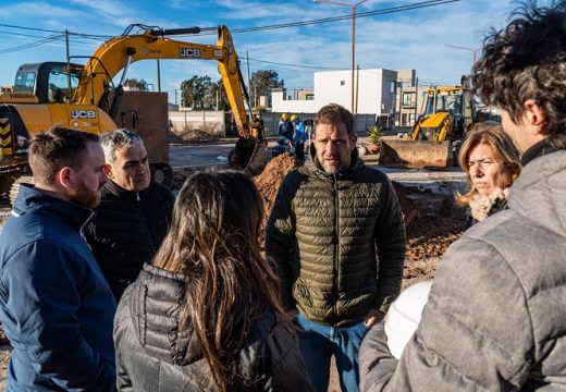 Cloacas al 95%: la obra más grande de los últimos 30 años en Armstrong.