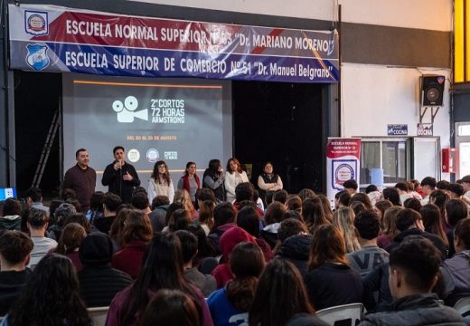 Armstrong en pantalla de cine: Los jóvenes de la ciudad vuelven a producir sus propios cortometrajes en «Cortos 72 hs.»
