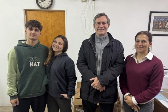 El Senador Pablo Verdecchia encabezó el cierre del Programa Crecen 2026 en la Escuela N° 33 Mariano Moreno.