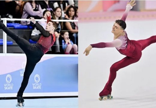 Juan Segundo Rodríguez y Donato Mastroianni se lucieron sobre la pista y aportaron dos medallas en patinaje artístico.